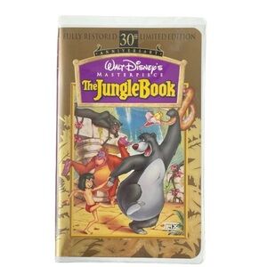 WALT DISNEY’S Fully Restored 30th Limited Edit Masterpiece The Jungle Book VHS